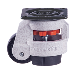 Industrial leveling caster