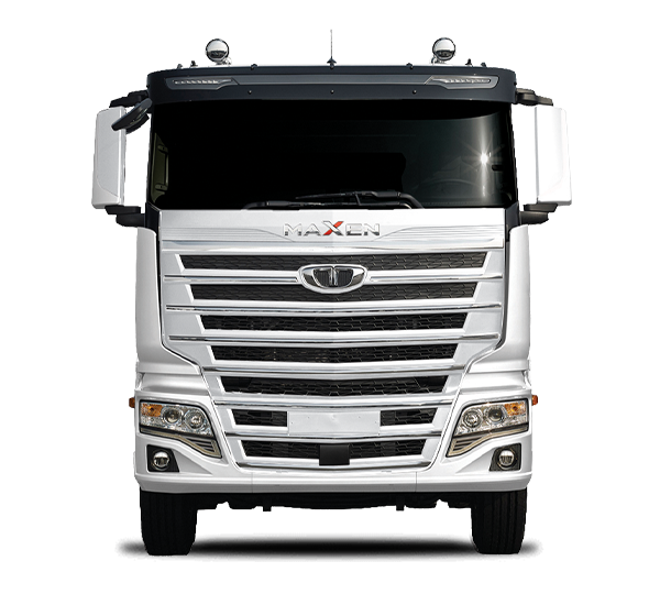 Tata Daewoo MAXEN truck on a white background